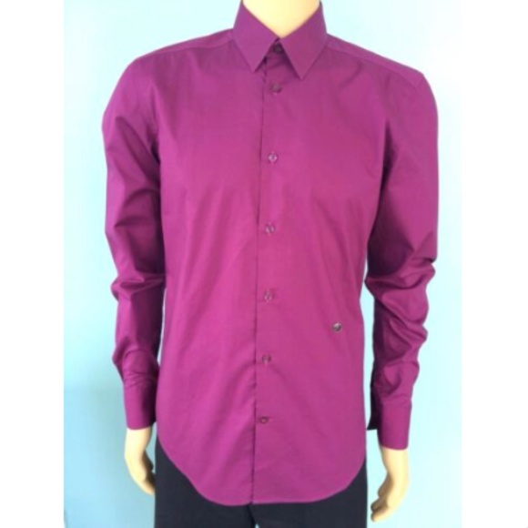 Versace Collection Men's Dress Shirt Slim 40